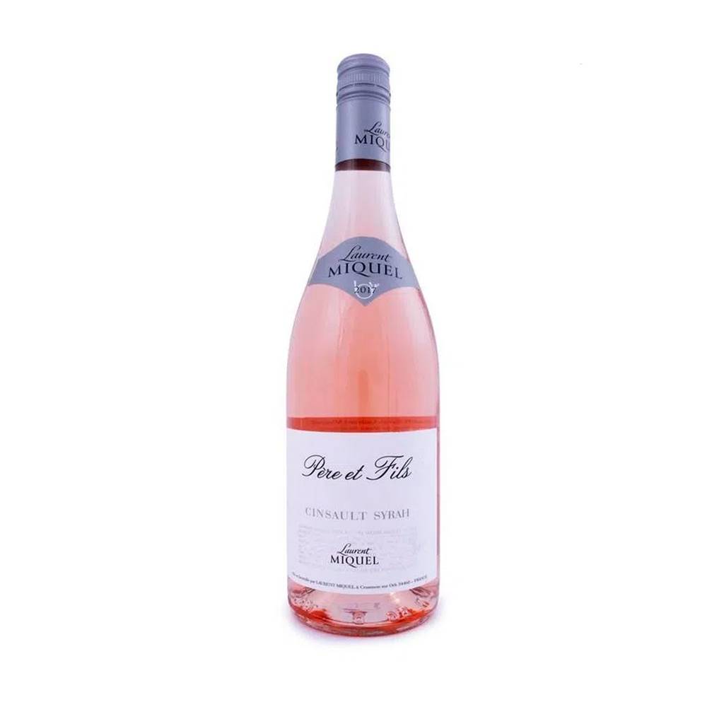 Vinho Rosé Francês Laurent Miquel Cinsault Syrah Garrafa 750ml