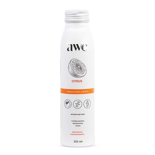 Bebida AWE  Natural Citrus 355ml