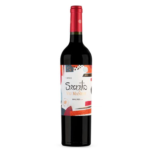 Vinho Tinto Chileno Viu Manent Secreto Malbec Garrafa 750ml
