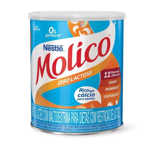 Composto Lácteo em Pó Zero Lactose Molico Lata 260g