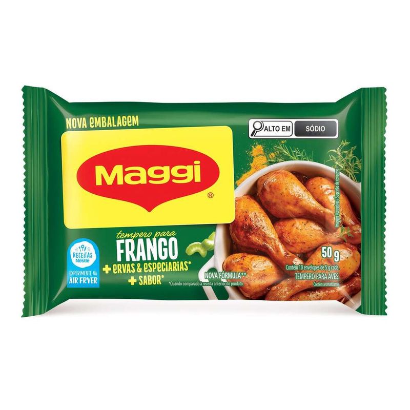 Tempero-para-Aves-Maggi-Tempero---Sabor-Pacote-50g-10-Unidades