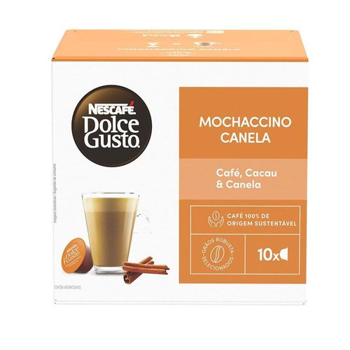Cápsulas de Café Nescafé Dolce Gusto Mochaccino Canela com 10 Unidades