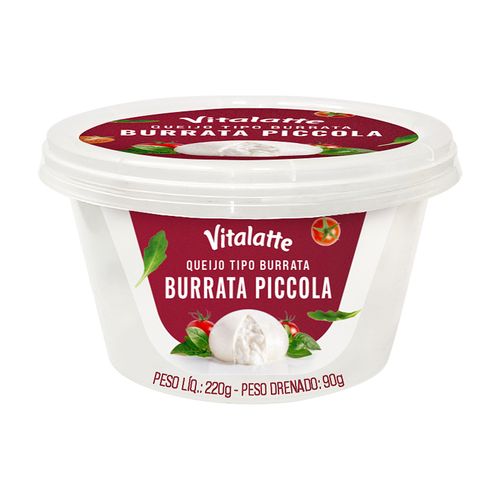 Queijo Fresco Burrata Vitalatte 90g