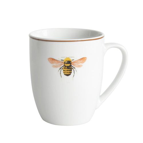 Caneca em Porcelana Abelha L Hermitage 340ml