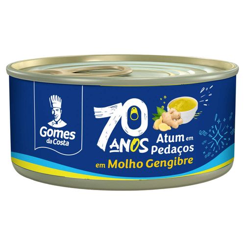 Atum Em Pedaços Gomes da Costa em Molho Gengibre Lata 140g