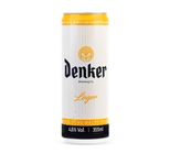 Cerveja Denker Lager Lata 355ml