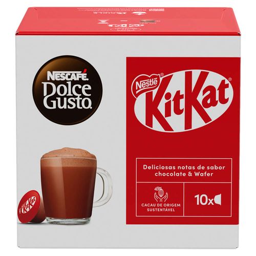 Cápsulas de Nescafé Dolce Gusto Kit Kat com 10 Unidades