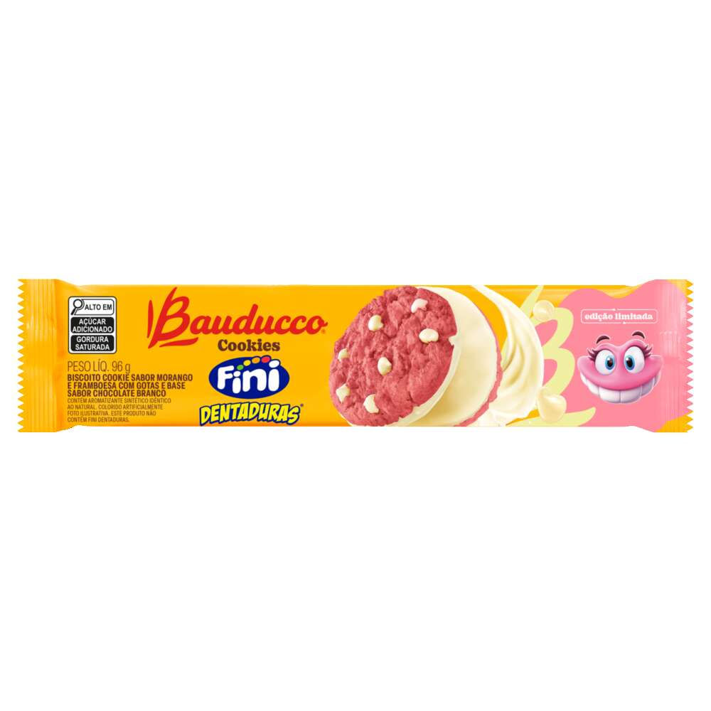 Cookies Maxi Bauducco Dentadura 96g