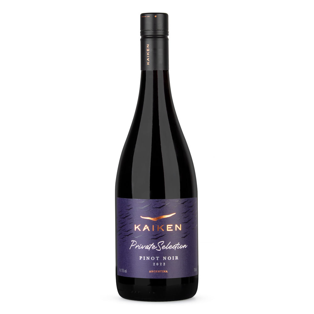Vinho Tinto Argentino Pinot Noir Private Selection Kaiken 750ml