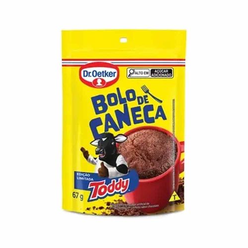 Bolo de Caneca Toddy Dr Oetker 67g