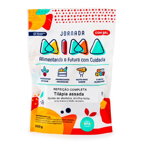 Peixe Jornada Mima Com Sal 220g