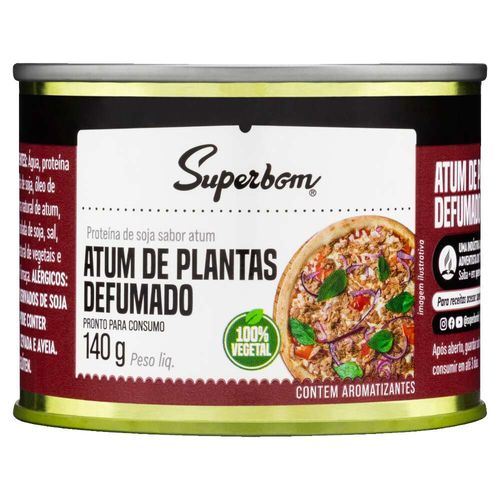 Atum Vegetal Defumado Superbom 140g