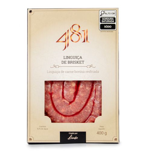 Linguiça Resfriada Brisket 481 400g
