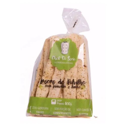 Biscoito Polvilho Pimenta e Limão Chef Di Serio 100g