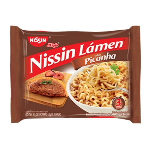 Massa Instantânea Nissin Miojo Picanha 85g