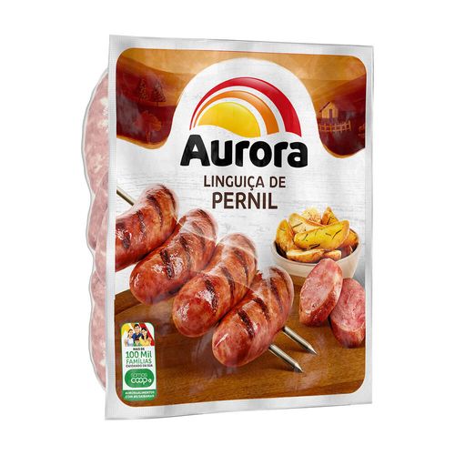 Linguiça de Pernil Suíno Aurora 700g