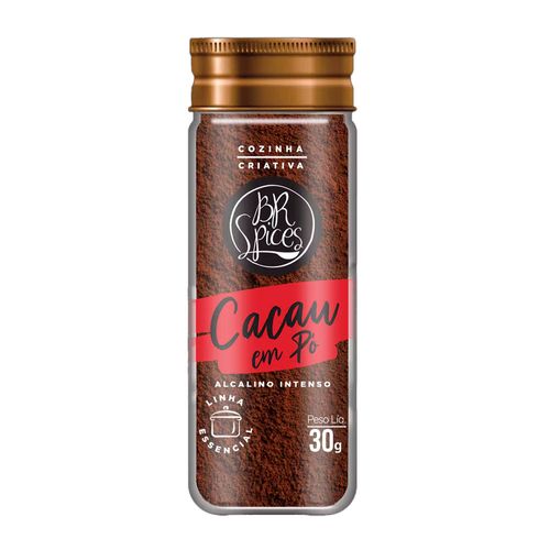 Cacau em Pó 100% Br Spice Vidro 30g