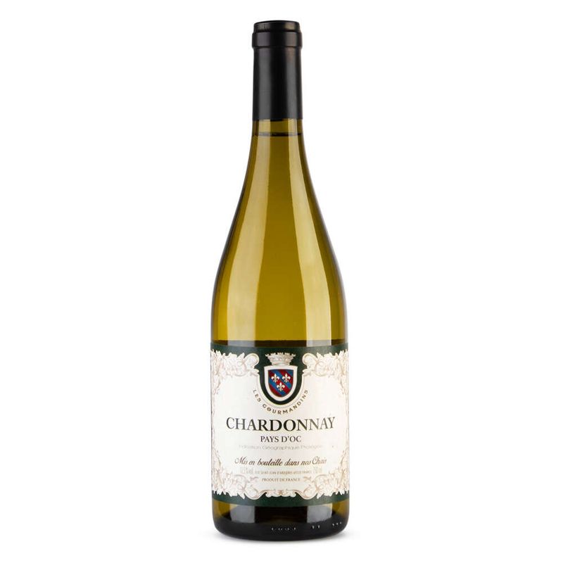 Vinho-Branco-Frances-Les-Gourmandins-Chardonnay-Garrafa-750ml