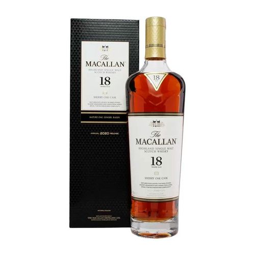Whisky Escocês Macallan Double Cask 18 Anos Garrafa 700ml
