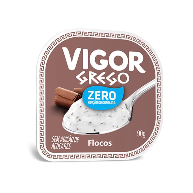 Iogurte-Grego-Vigor-Zero-Flocos-Pote-90g