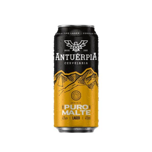 Cerveja Antuérpia Puro Malte Lata 473ml