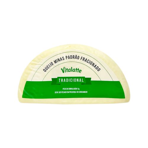 Queijo Minas Padrão Vitalatte 500g