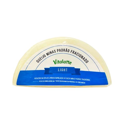 Queijo Minas Padrão Light Vitalatte 500g