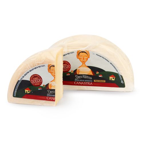 Queijo Minas Artesanal Canastra Don'Antônia Fracionado 250g