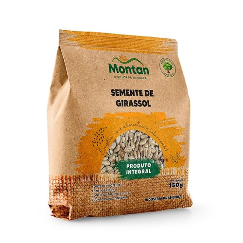 Semente de Girassol Pepita Montan 150g