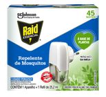 Kit Aparelho + Refil Elétrico Raid 45 Noites