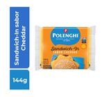 Queijo Sandwich-In Polenghi sabor Cheddar 144g