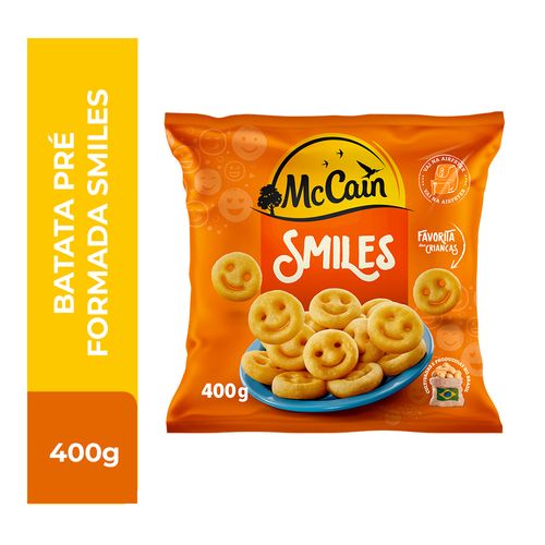 Batata Congelada McCain Smiles 400g