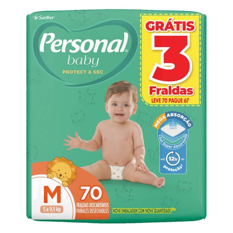 Fralda-Personal-Baby-Protect---Sec-Hiper-M-Pacote-com-70-Unidades