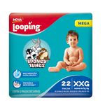 Fralda-Looping-Looney-Tunes-Mega-XXG-com-28-Unidades