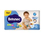 Fralda Babysec Ultra Sec Hiper G com 64 Unidades