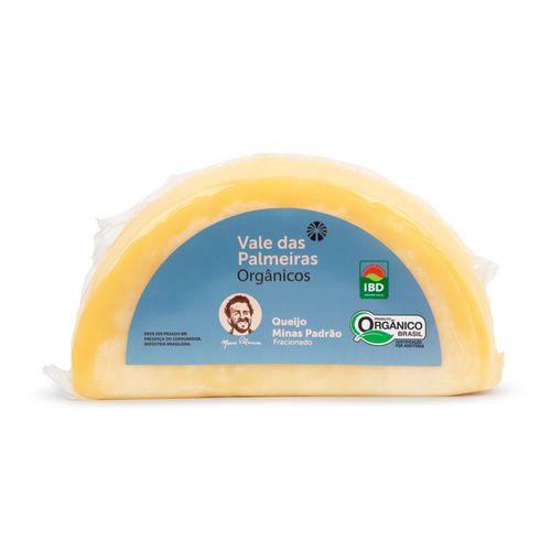 Queijo Minas Padrão Orgânico Vale Das Palmeiras 500g
