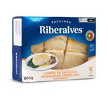 Lombo de Bacalhau Dessalgado Congelado Riberalves 800g