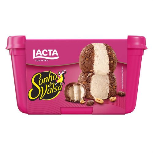 Sorvete Lacta Sonho de Valsa 450g