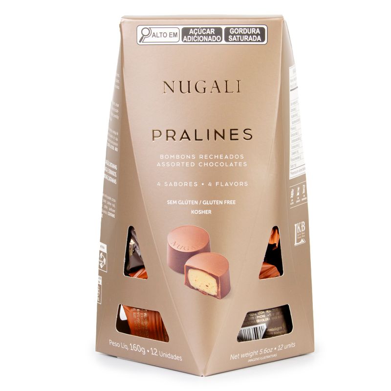 Bombom-Praline-Nugali-Caixa-160g