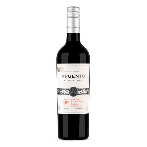 Vinho Tinto Argentino Argento Cabernet Sauvignon Orgânico Garrafa 750ml