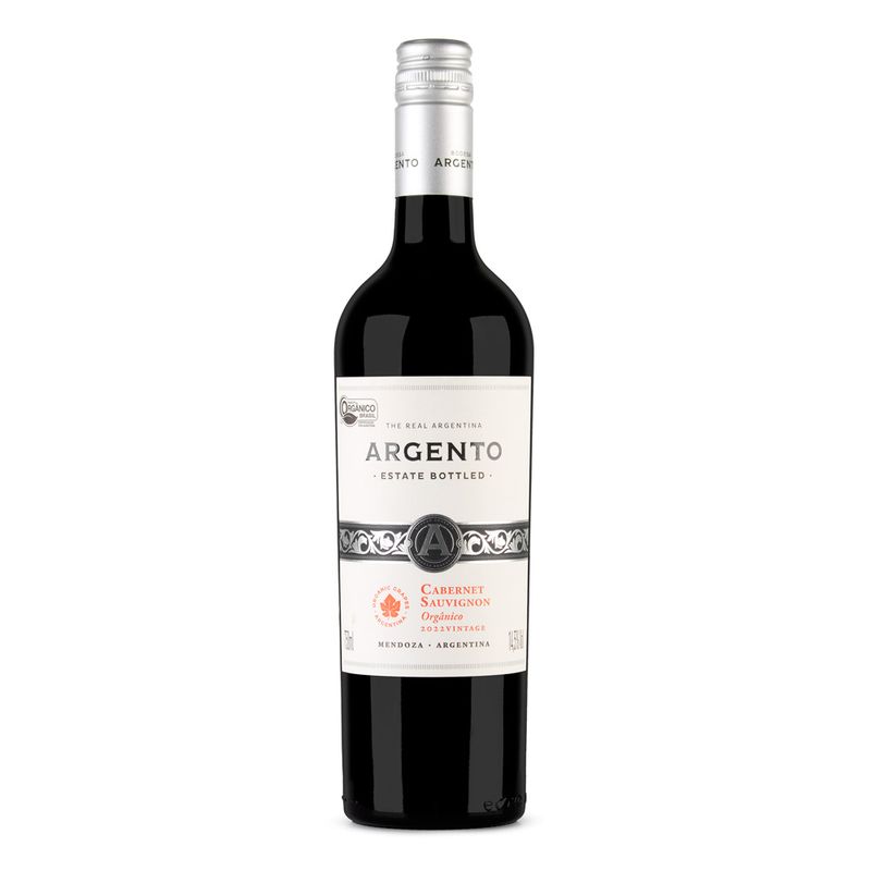 Vinho-Tinto-Argentino-Argento-Cabernet-Sauvignon-Reserva-Organico-Garrafa-750ml