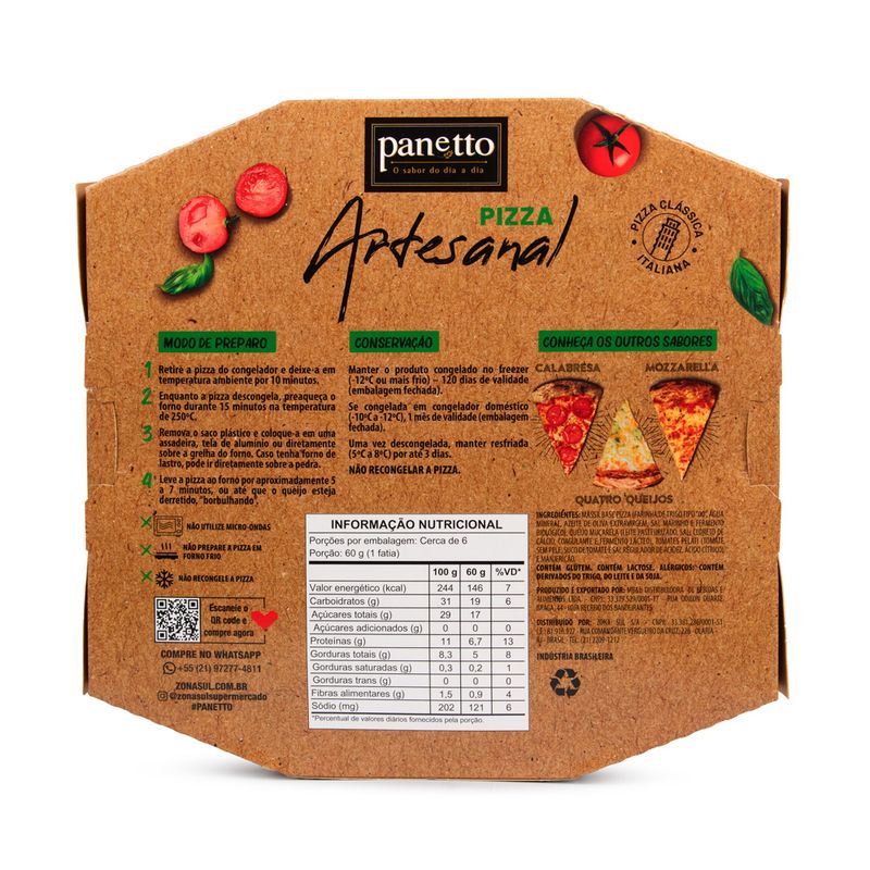 Pizza-Artesanal-Panetto-Marguerita-350g