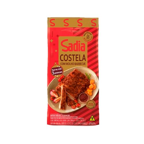 Costela Suína com Molho Barbacue Sadia 1kg