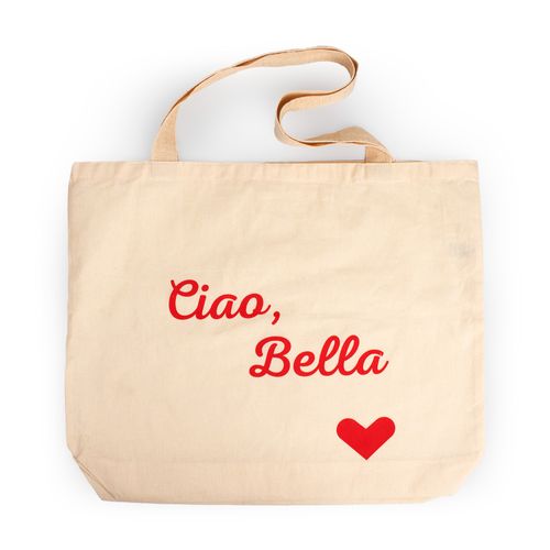 Ecobag em Tecido Retornável Ciao Bella G