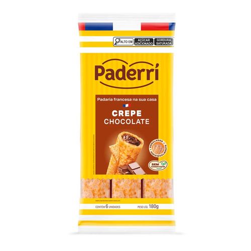 Crepe Paderrí Chocolate Pacote 180g