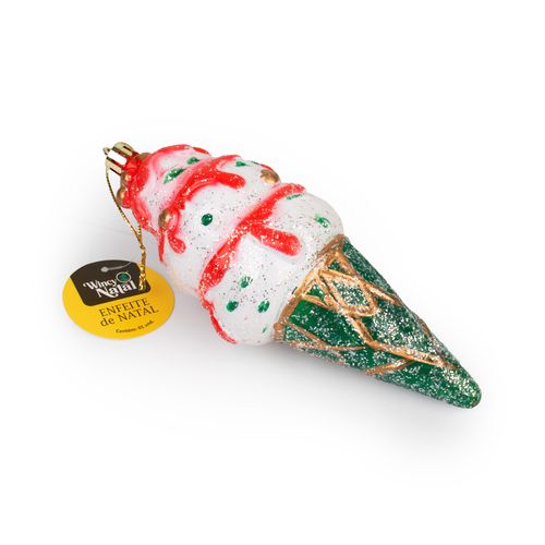 Enfeite de Sorvete Natal Wincy