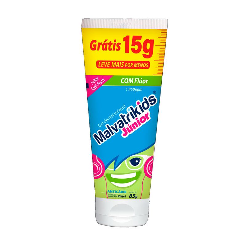 Gel-Dental-Malvatrikids-Junior-85g