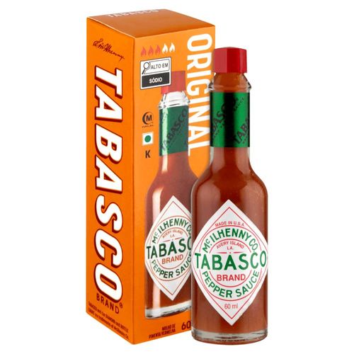 Molho De Pimenta Vermelha Americano Tabasco 60g