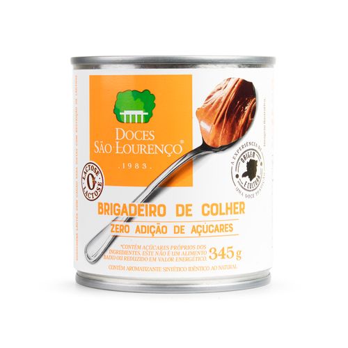 Brigadeiro de Colher Zero Lactose São Lourenço Lata 345g