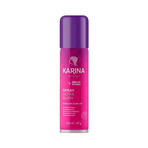 Spray Capilar Brilho Ultra Glow Karina 150ml
